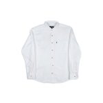 پیراهن کتان دکمه فلز کوک